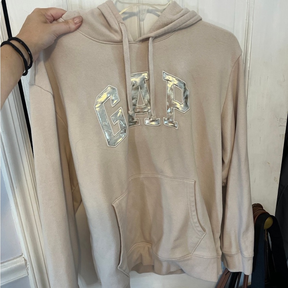 Gap metallic logo hoodie